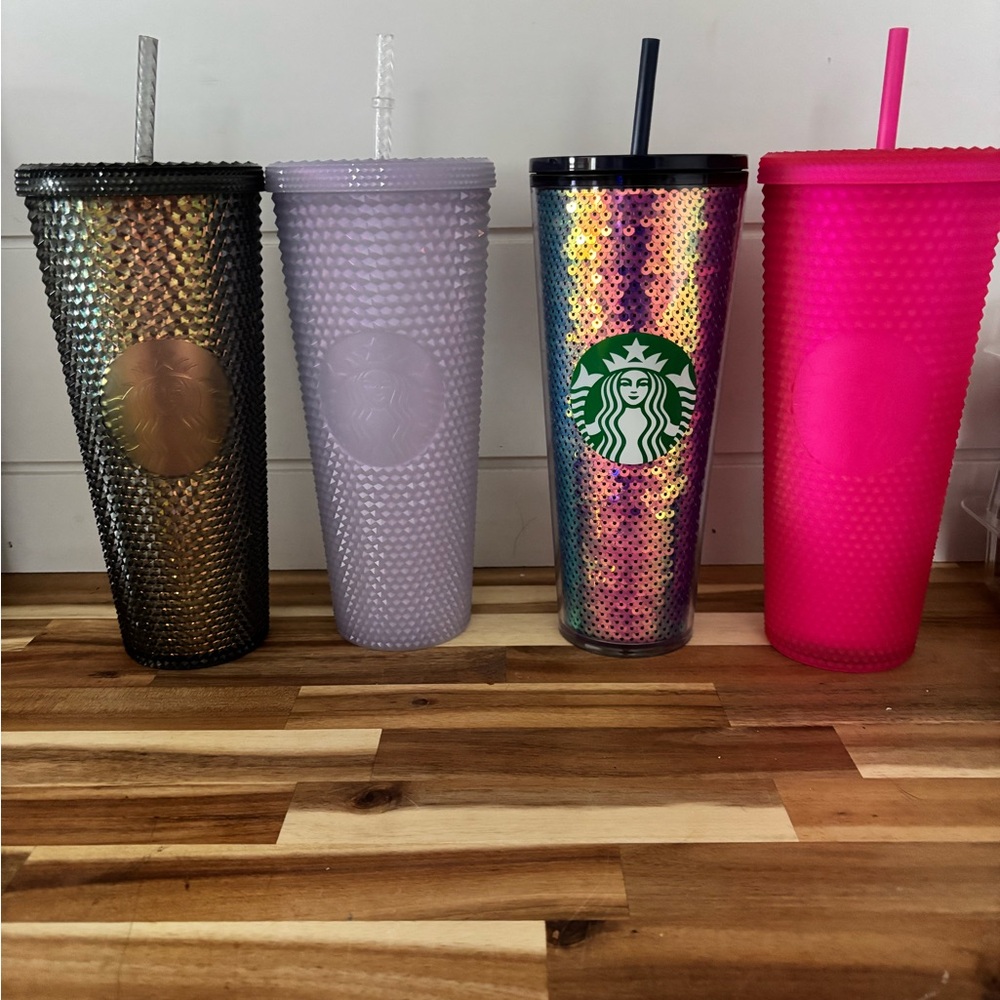 Starbucks Tumbler Set - Black, Purple, Multicolor, Pink